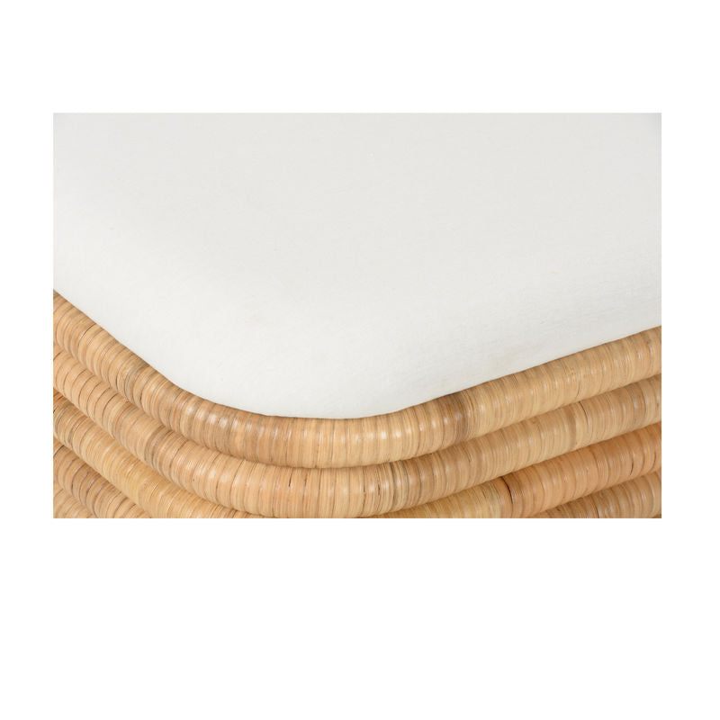 Wildwood Sofia Rattan Made Rectangular Ottoman