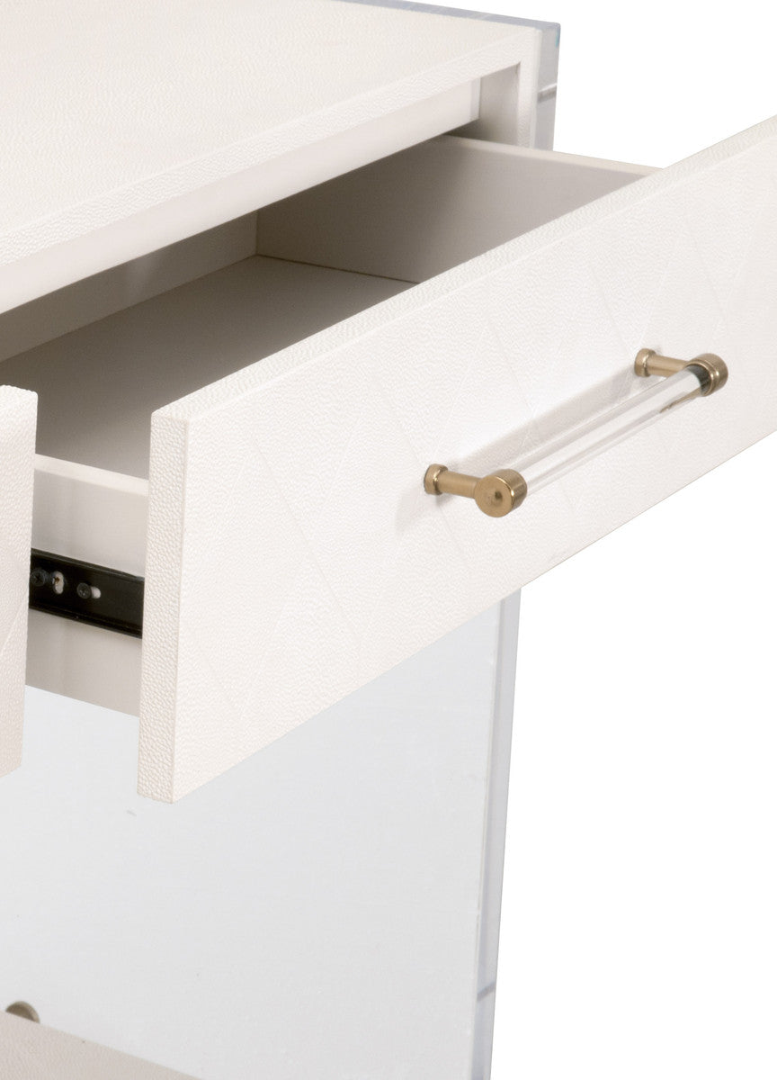 Essentials For Living Sonia Shagreen Console Table
