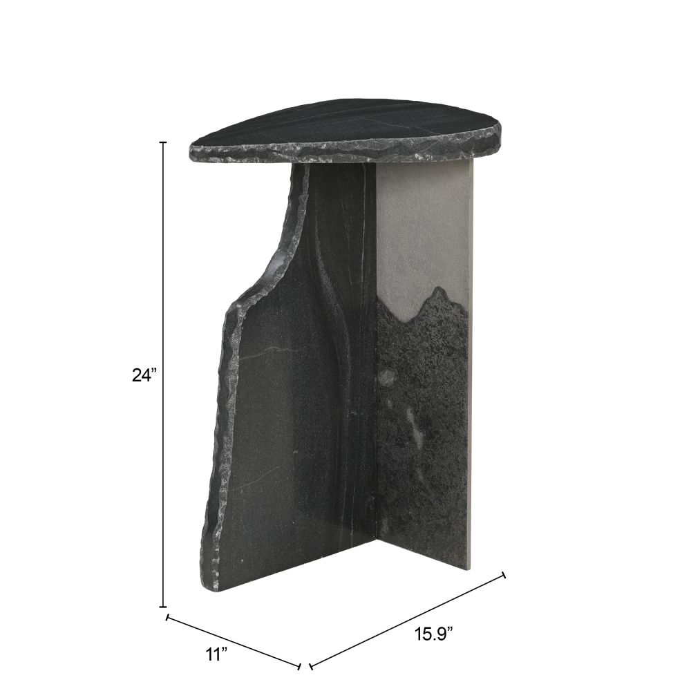 Zuo Modern Surya Marble Side Table