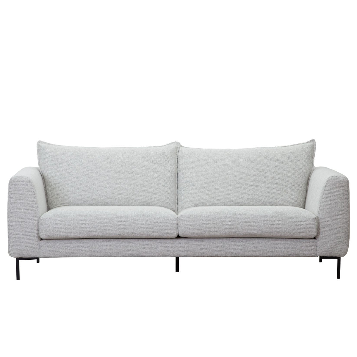 Tailor S Removable Cover Fabric & Leather Loveseat - Upholstered - view 6
