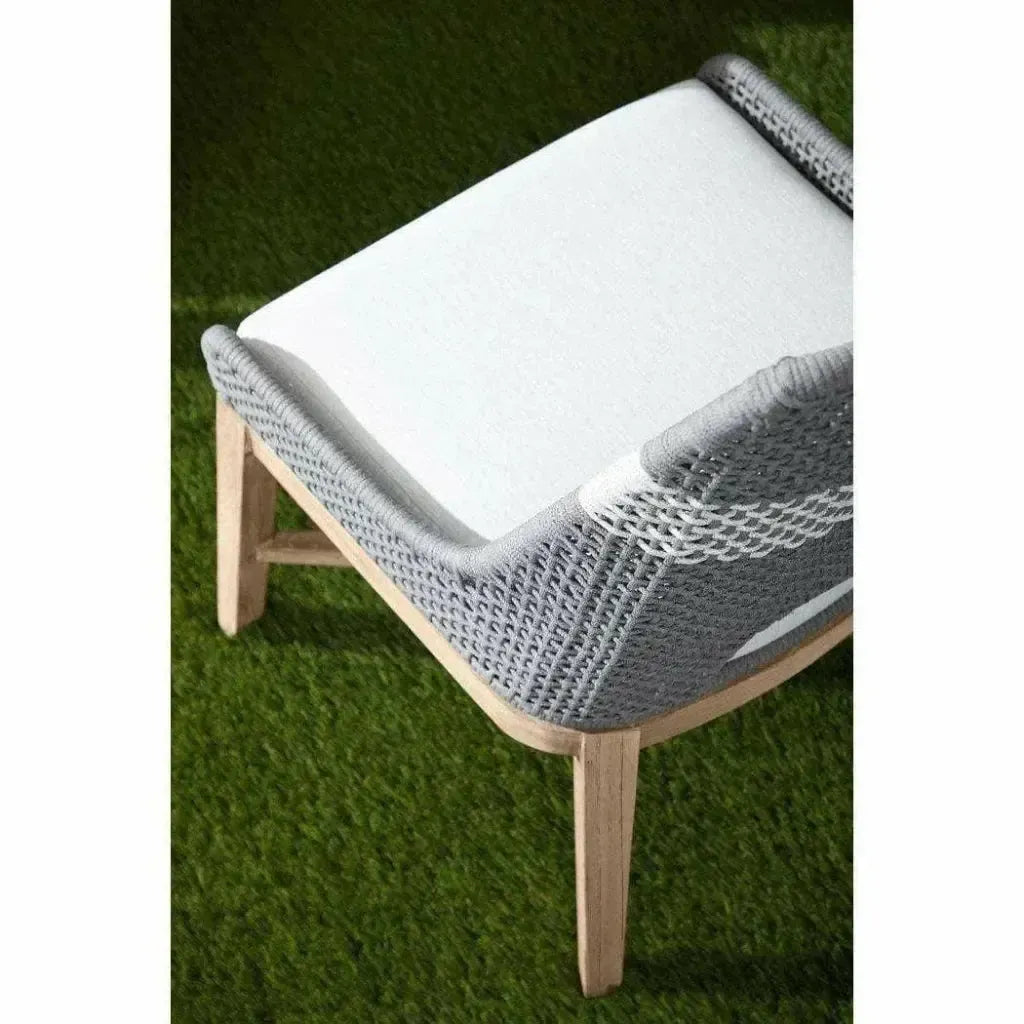 Tapestry Rope Outdoor Dining Chair Set of 2-Outdoor Dining Chairs-Essentials For Living-LOOMLAN