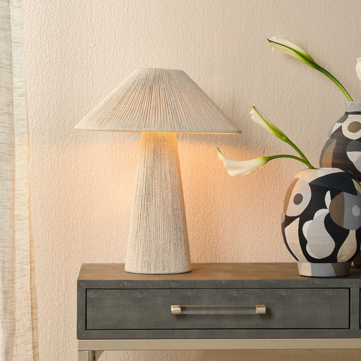 Jamie Young Tension Jute Table Lamp