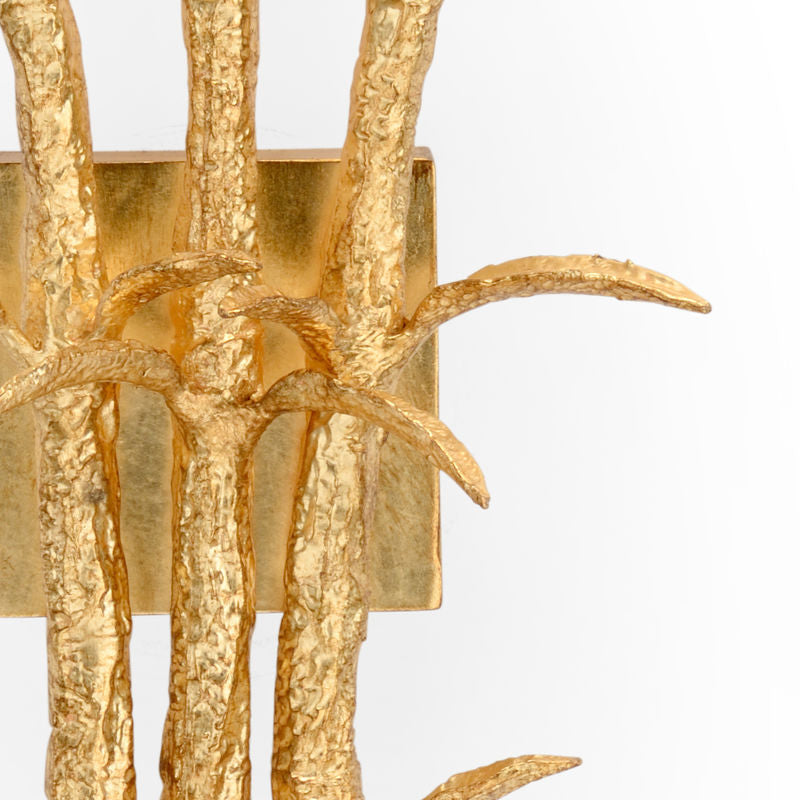 Chelsea House Triple Dyers Gold Wall Sconce