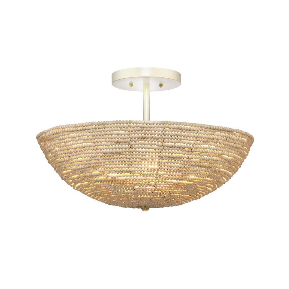 Jamie Young Tsunami Semi Flush Mount