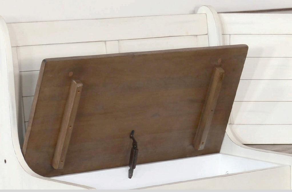 Two Tone Buckskin White Corner Table Breakfast Nook Dining Set Dining Table Sets Sideboards and Things By Sunny D