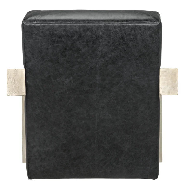 Luther Leather Luxurious Armchair