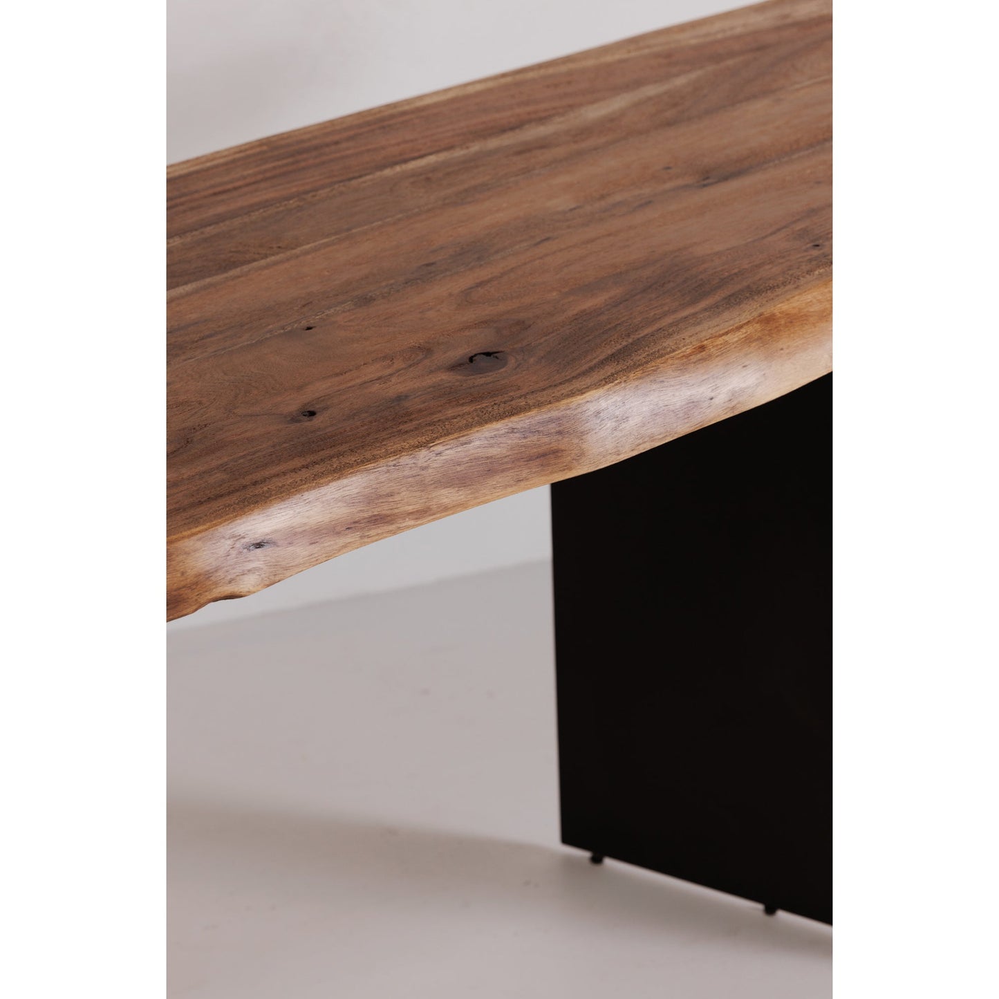 Howell Natural Wood and Iron Desk