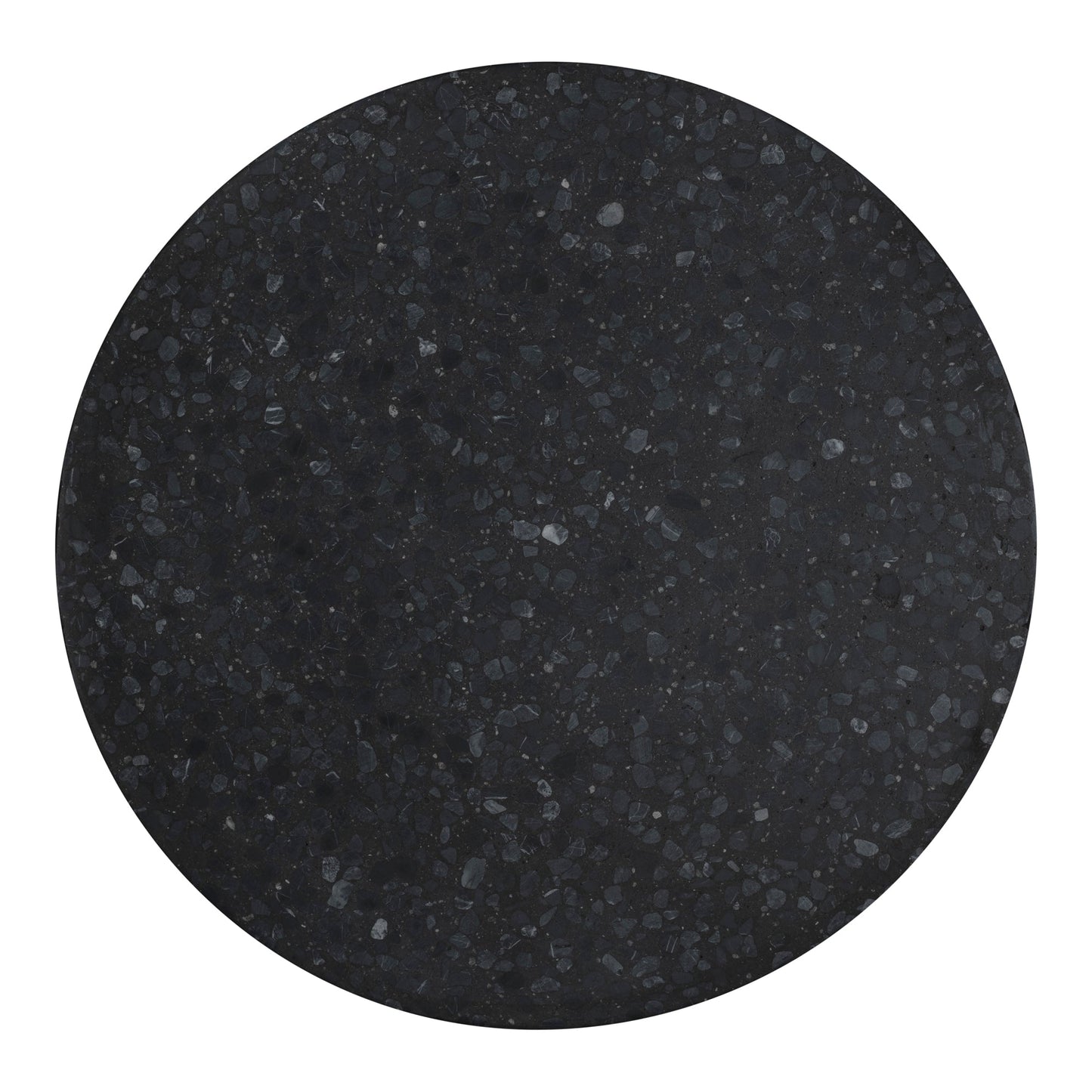 Book Terrazzo & Concrete Round Accent Table