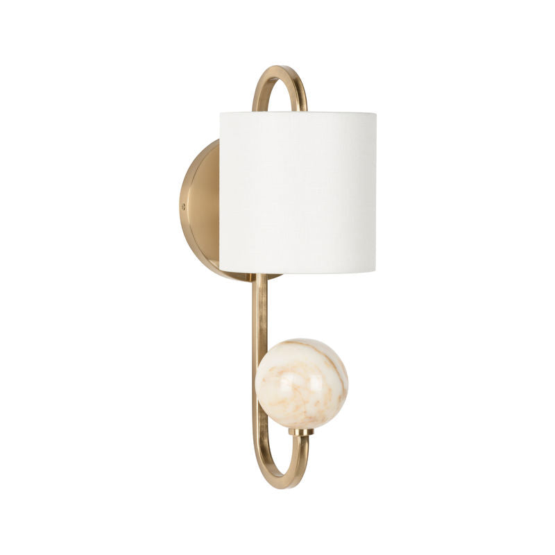Varese Metal Framed Wall Sconce-Wall Sconces-Wildwood-LOOMLAN