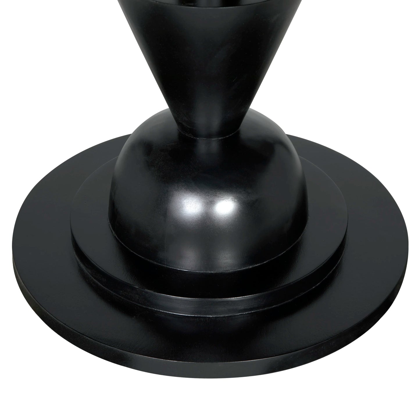 Varick Hand Rubbed Black Wooden Dining Table