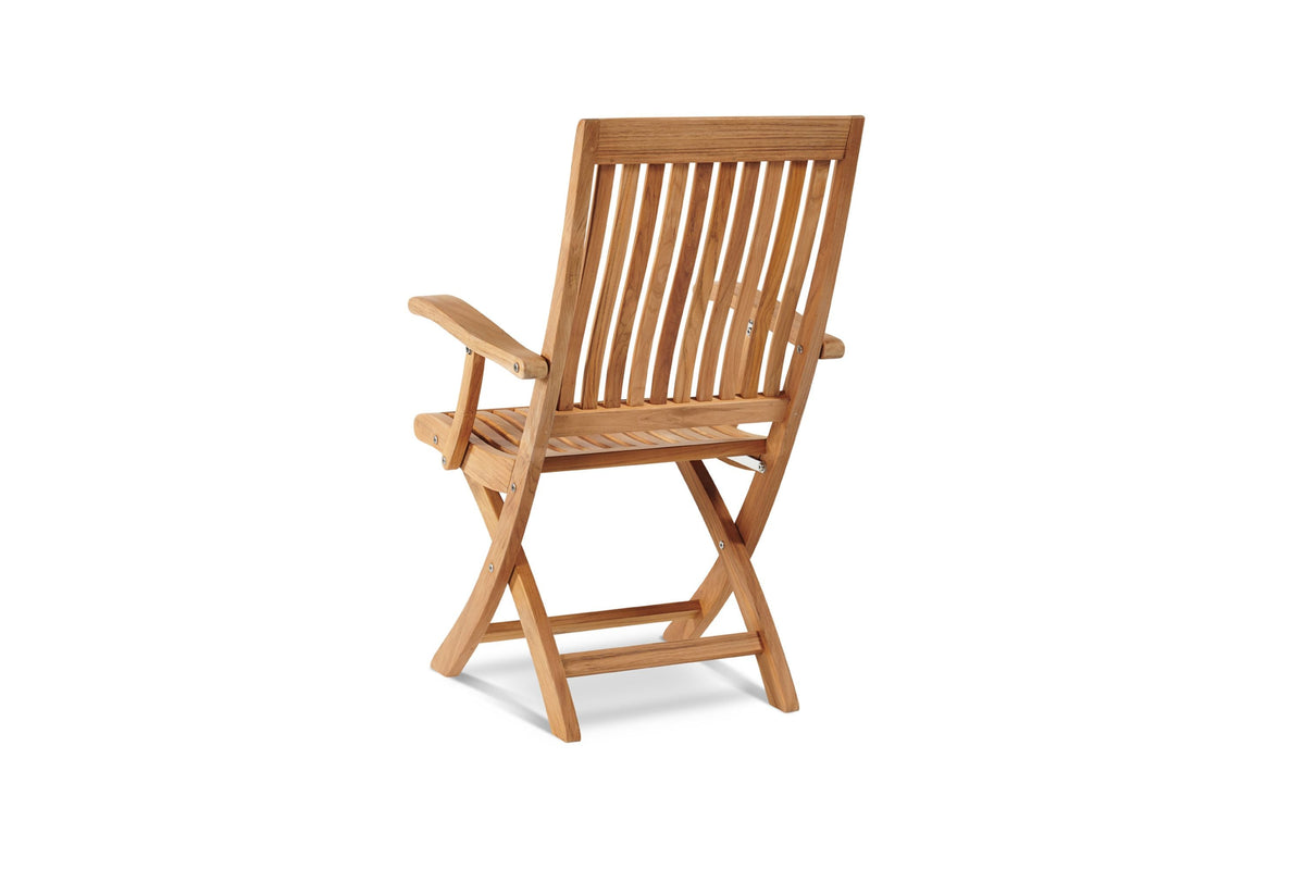 HiTeak Winford Teak Outdoor Folding Armchair