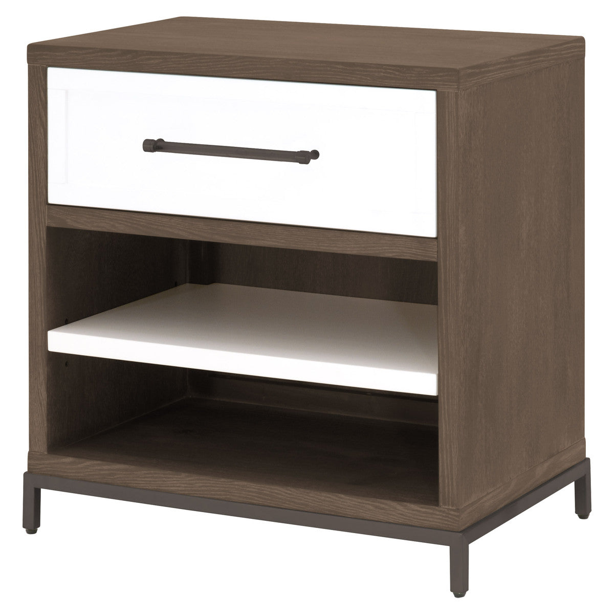 Wrenn 1-Drawer Nightstand-Nightstands-Essentials For Living-Sideboards and Things