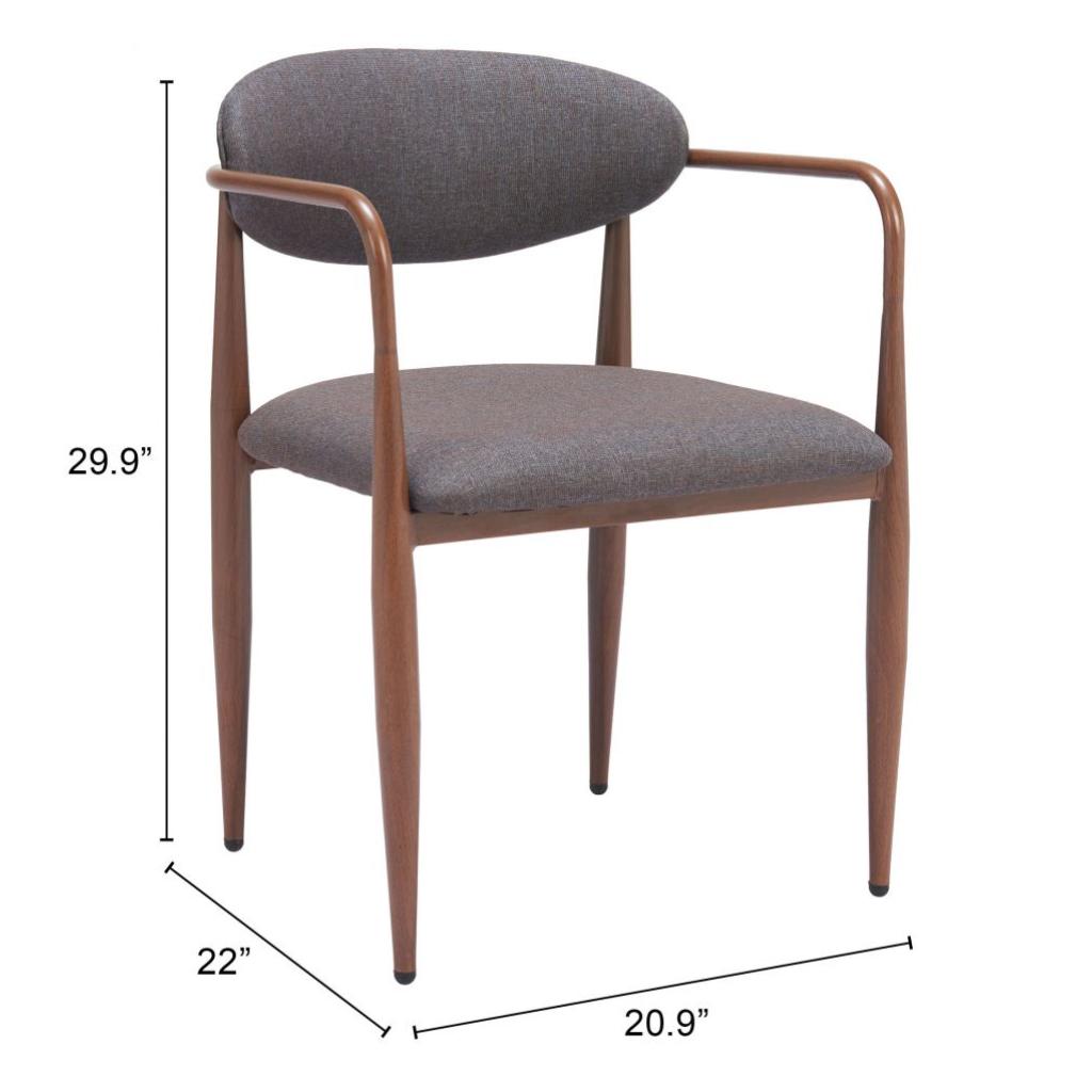 Zuo Modern Zens Dining Arm Chair (Set of 2)