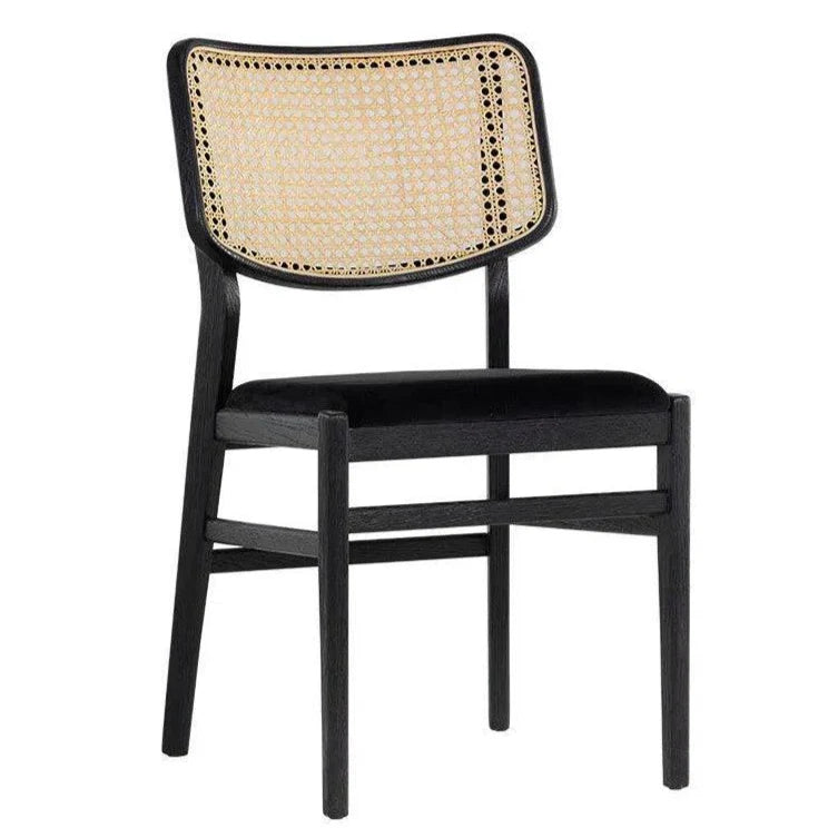 SUNPAN Annex Fabric Armless Dining Chair 2PC