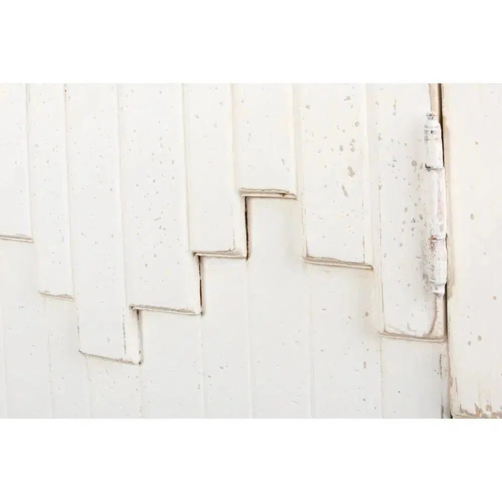 Aztec White Sideboard Black Buffet for Dining Room - LOOMLAN - Sarreid - Sideboards