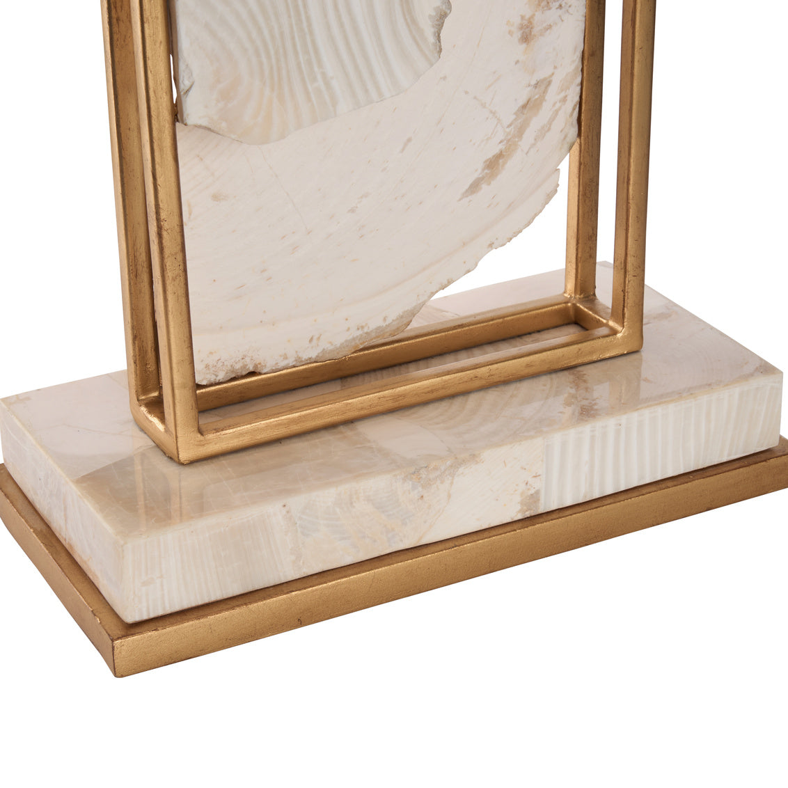 Chelsea House Clam Shell White Table Lamp