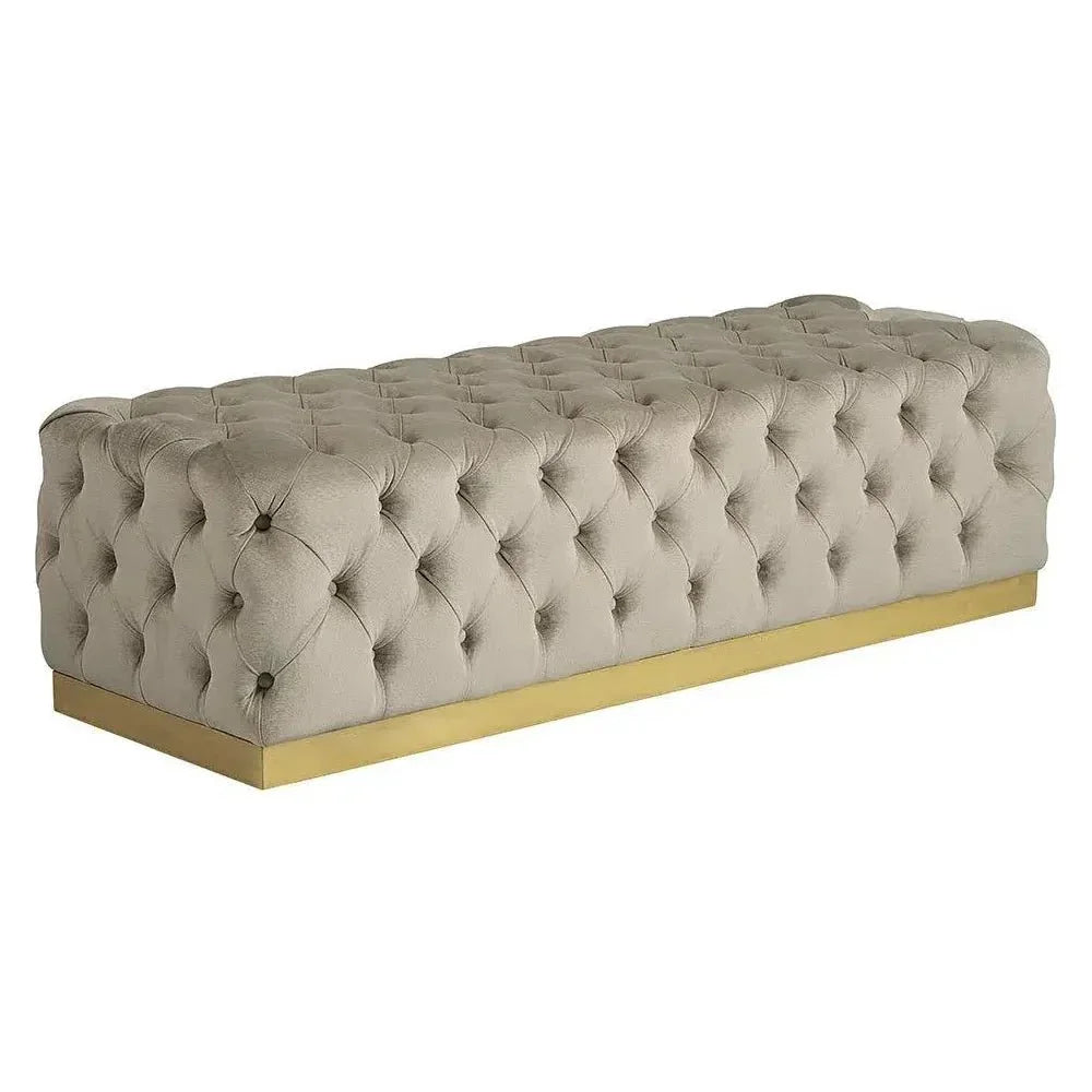SUNPAN Babette Fabric Backless Bench