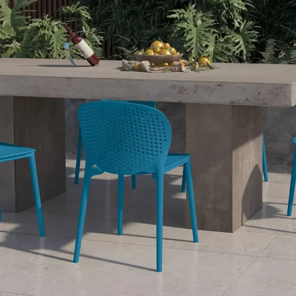 Urbia Bailey Poly Lumber Outdoor Side Chair 4PC