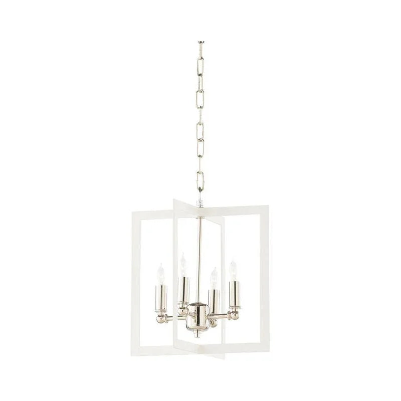 Wildwood Bayberry Hanging Clean White Finish Chandelier