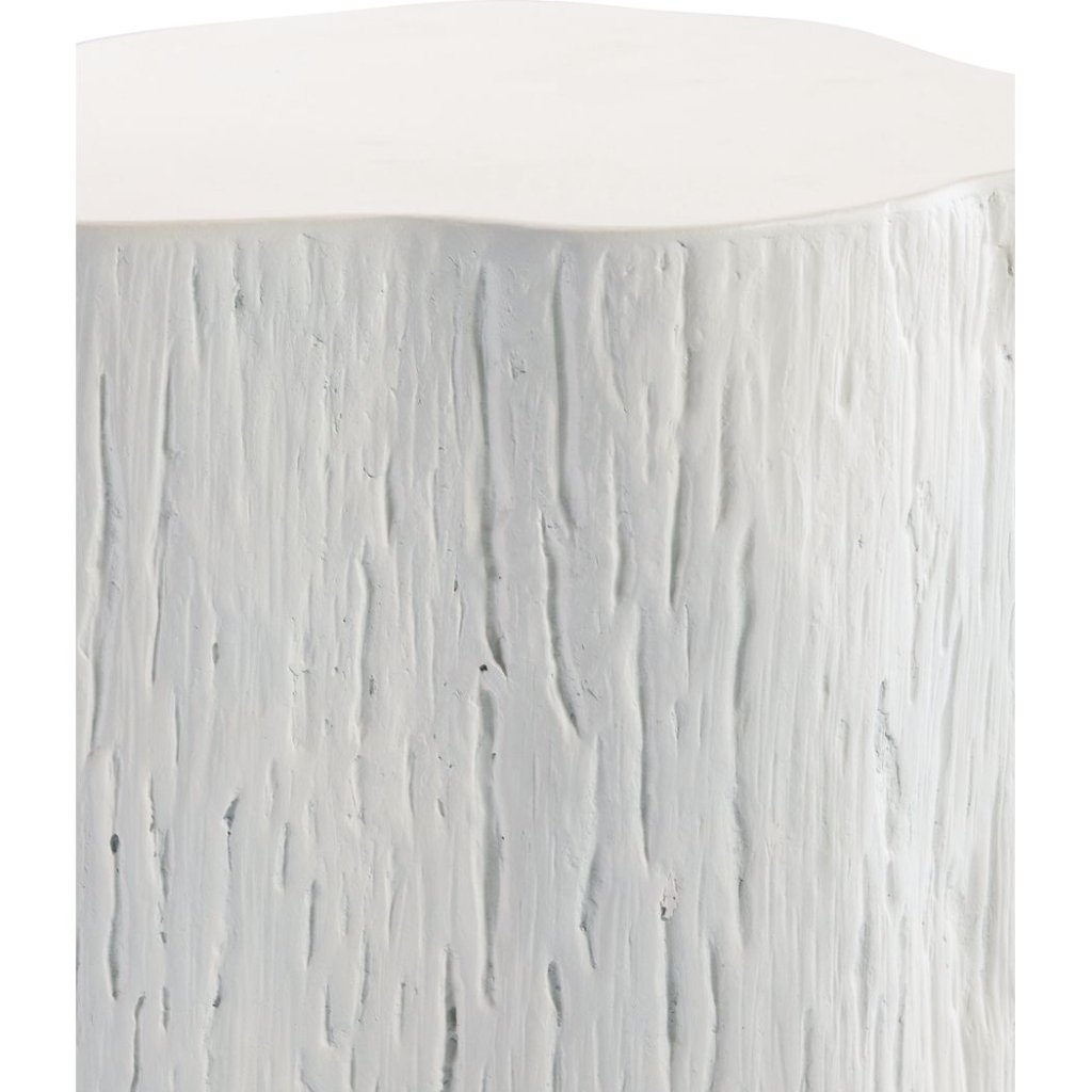 Bazaar Concrete Tree Trunk Outdoor End Table - LOOMLAN - Sunset West - Outdoor Side Tables
