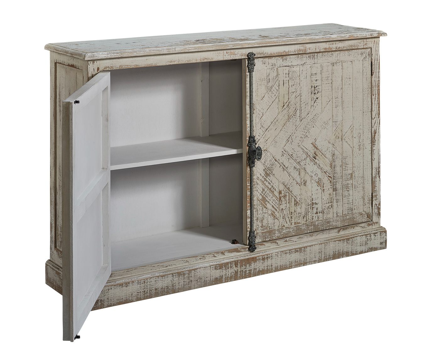 Furniture Classics Urbandale Two Doors Wooden Accent Cabinet