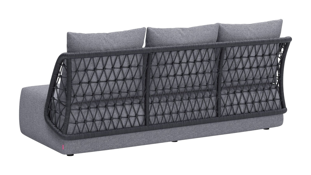 Zuo Modern Mekan Gray Sofa