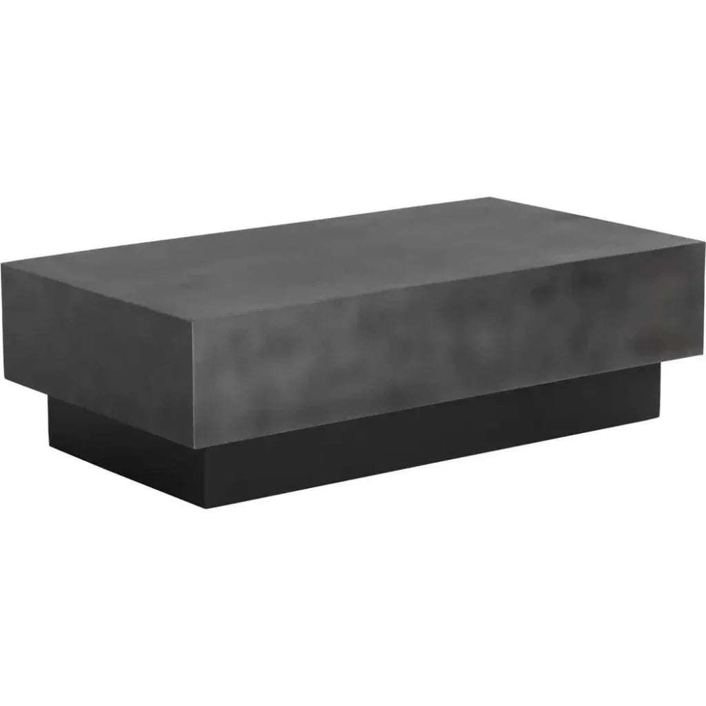 SUNPAN Blakely Iron Rectangular Coffee Table