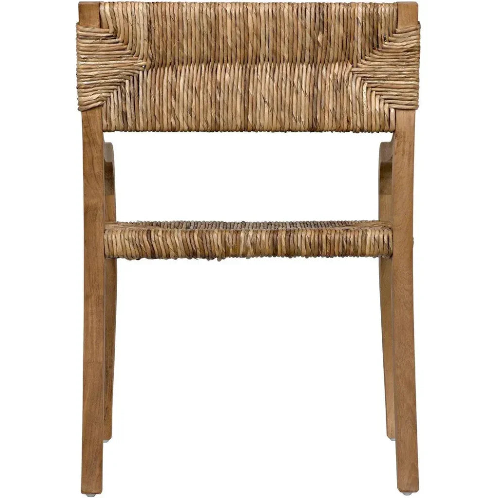 Noir Bowie Teak Wood Arm Chair