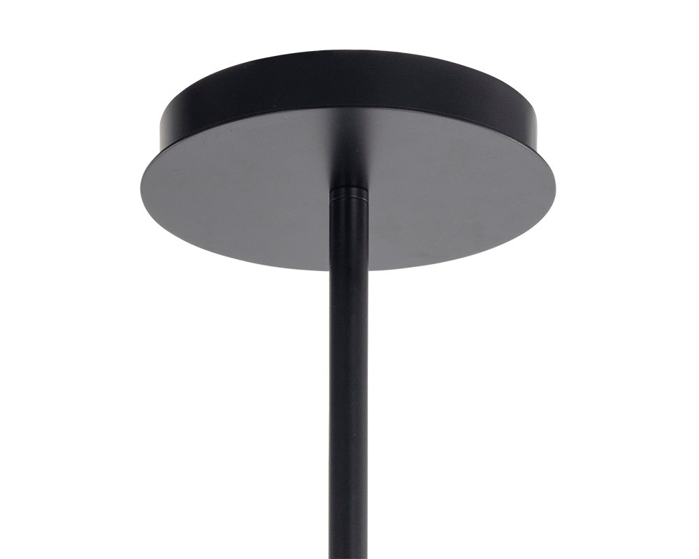 SUNPAN Briggs Chandelier Modern Black Fixture