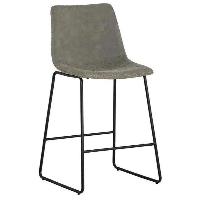 Cal Leather Counter Stool 2PC