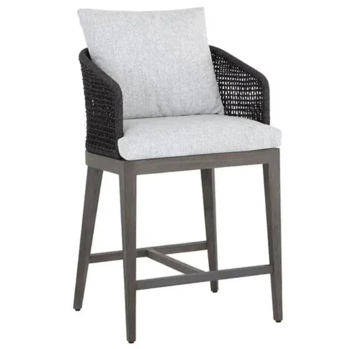 Capri Fabric Outdoor Counter Stool