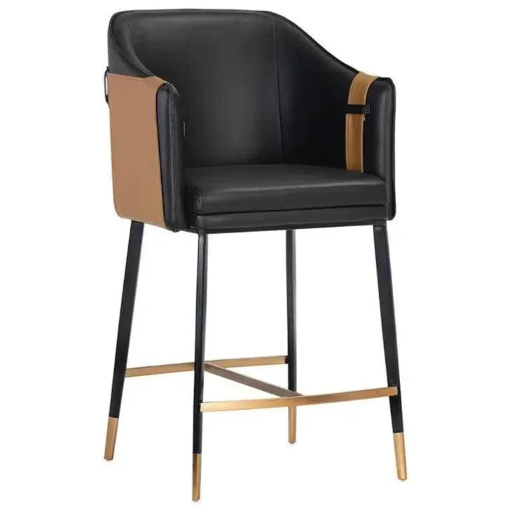 Carter Leather Counter Stool