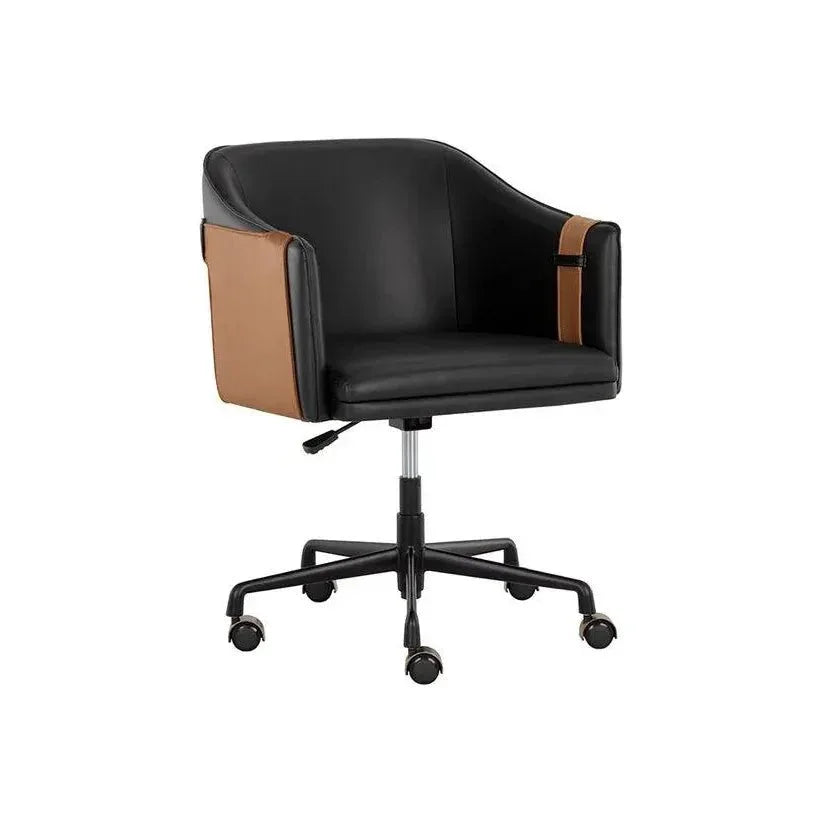 SUNPAN Carter Leather Office Armchair