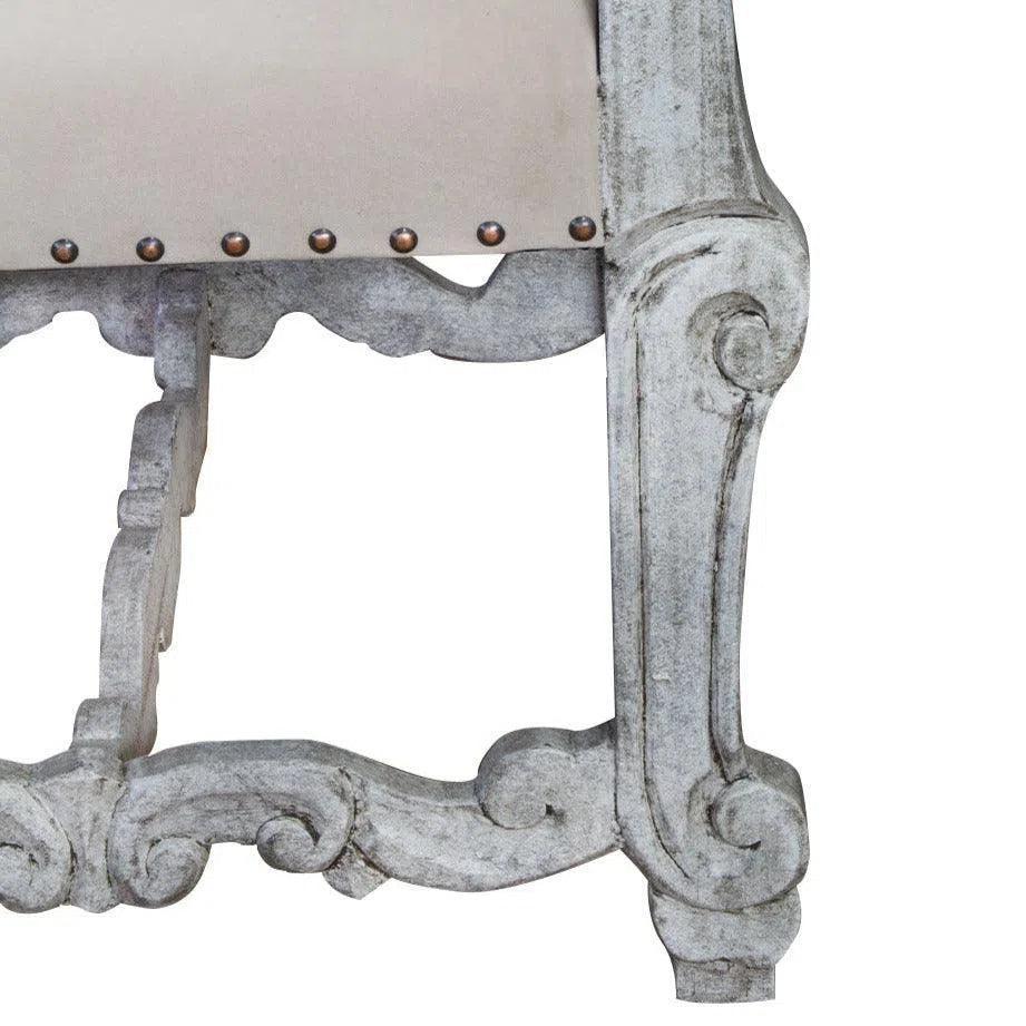 Peninsula Home Bianca Carved White Dining Chair