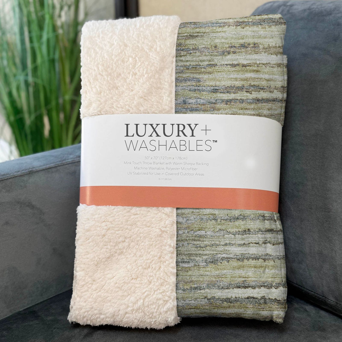 Pixel Weave 50" x 70" Throw Blanket -- view 4