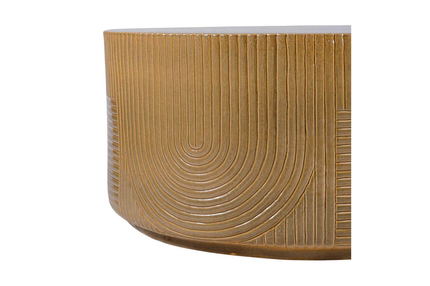 Seasonal Living Serenity Textured Ceramic Outdoor Coffee Table