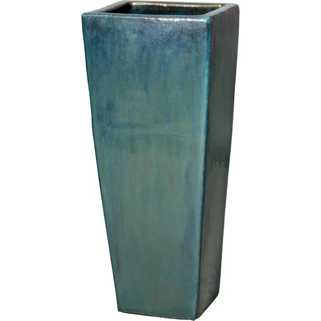 Ceramic Tall Square Planter