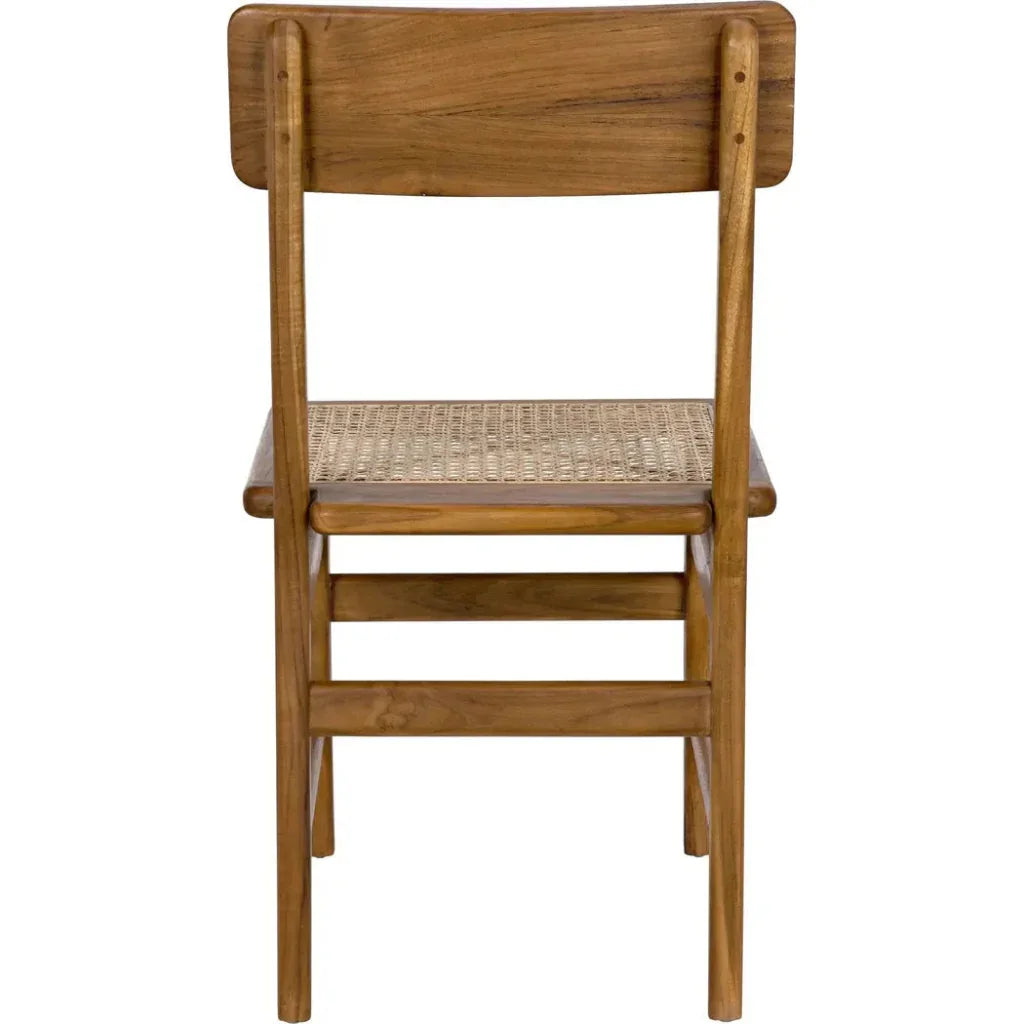 Comet Chair, Teak - LOOMLAN - Noir - Dining Chairs