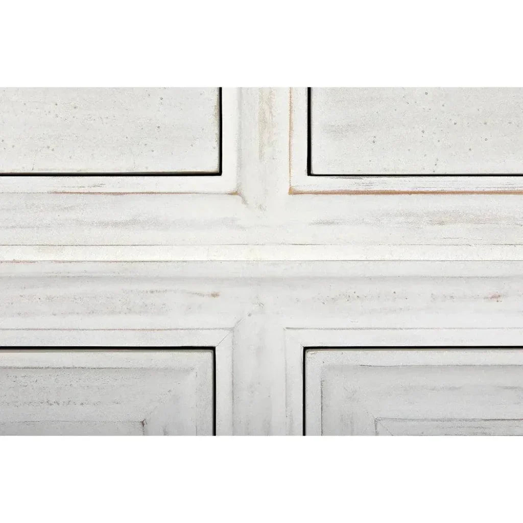 Noir Conrad Six Drawers Wood Dresser