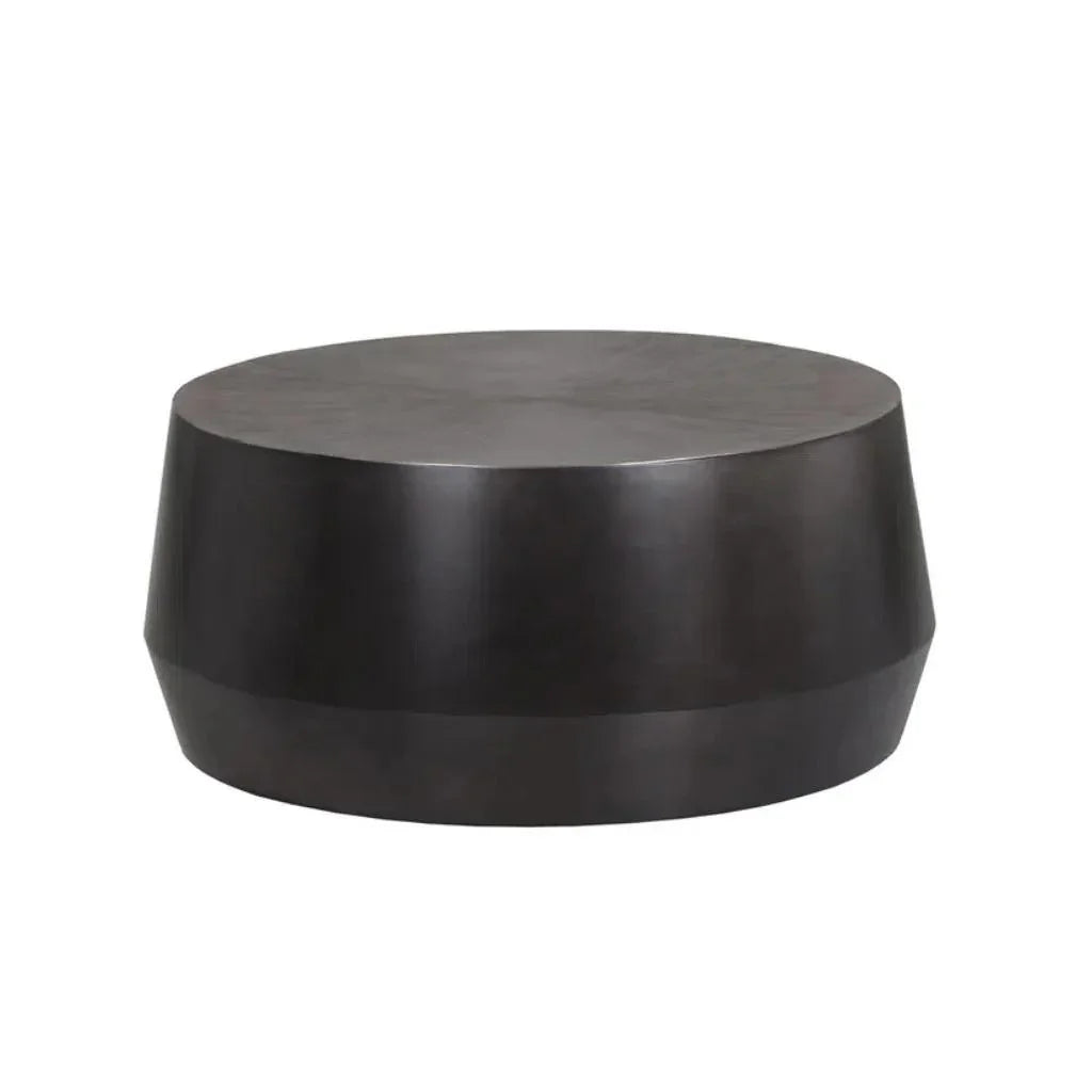 Creed Metal Drum Coffee Table