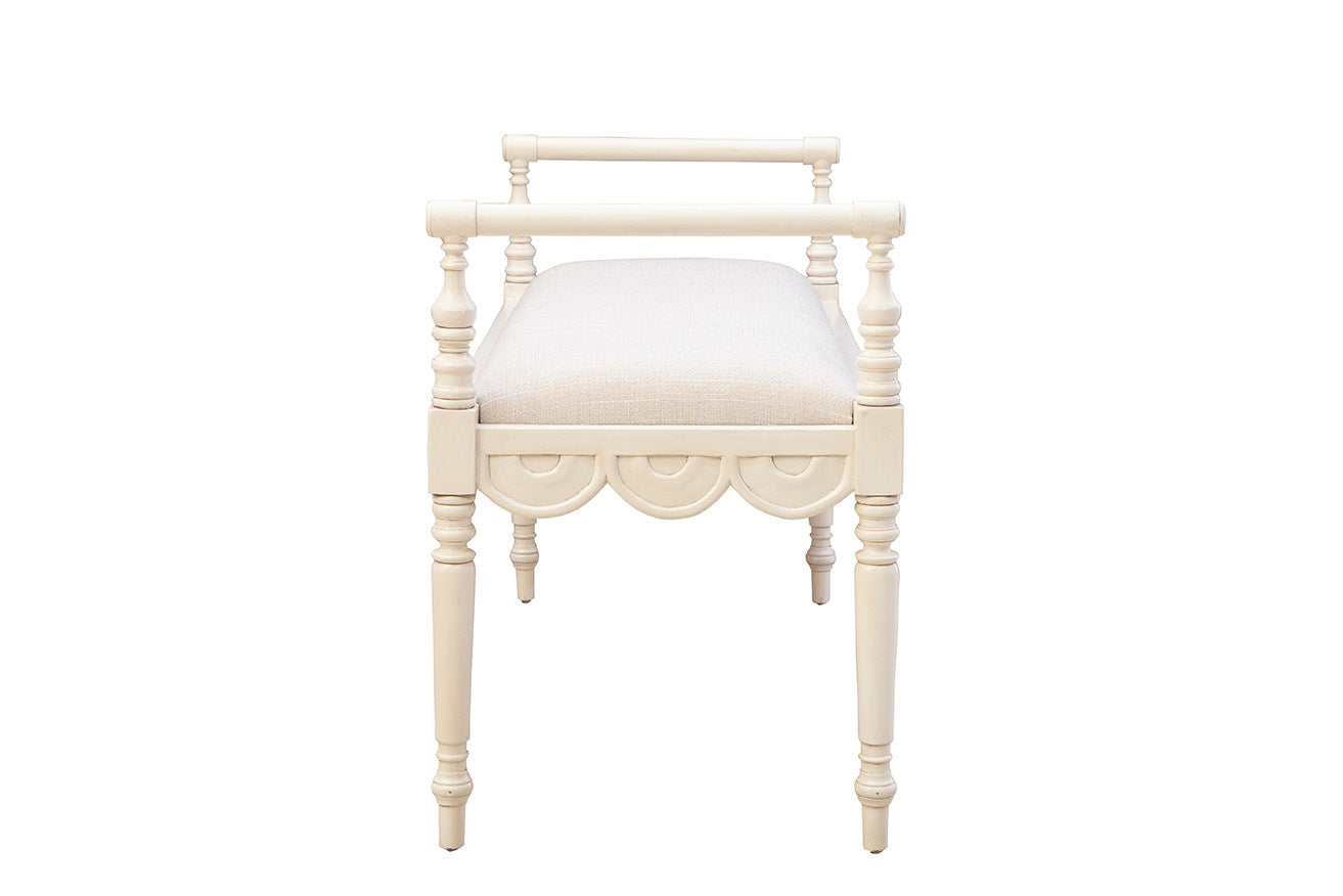 Juliet Performance Linen Bedroom Bench