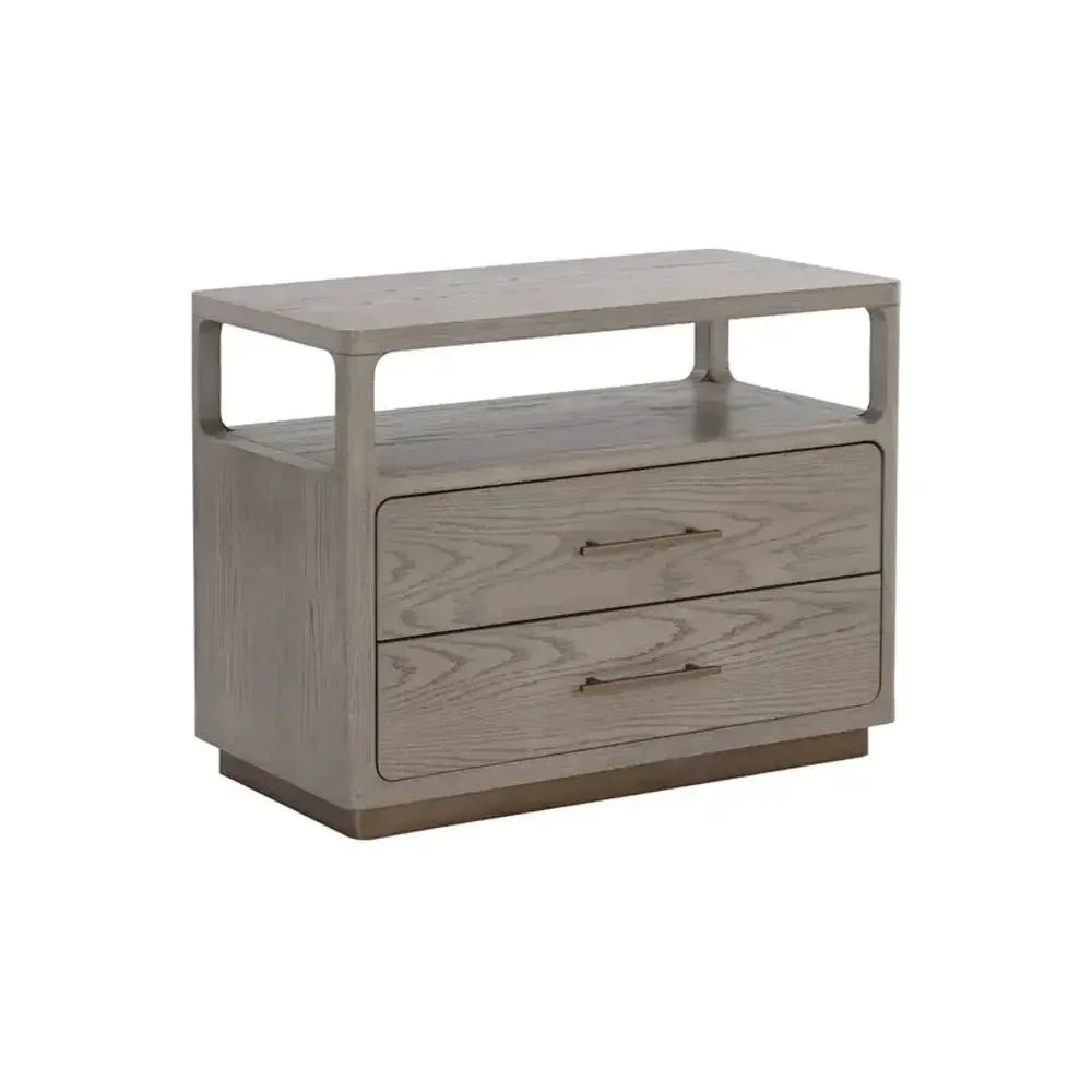 Danette Solid Wood Nightstand