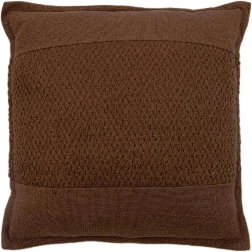 LOOMLAN Diaz Throw Pillow Cover With Down Insert