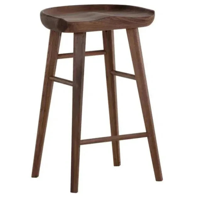 Dominic Wooden TraditionalCounter Stool