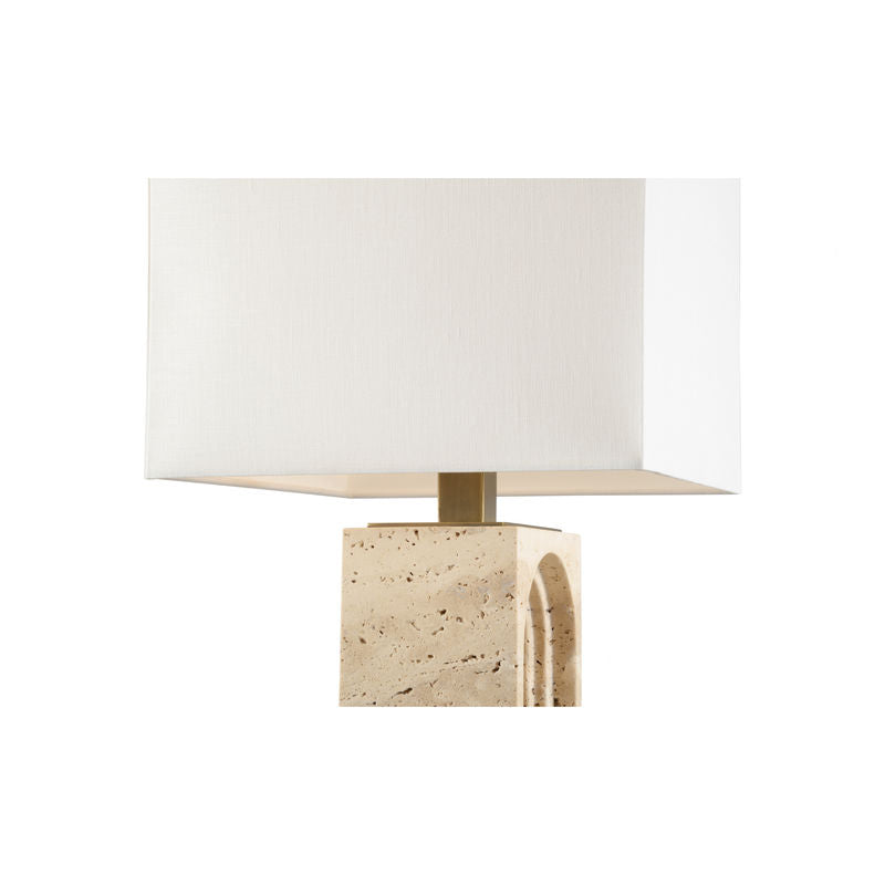 Wildwood Archway Modern White Sculptural Table Lamp