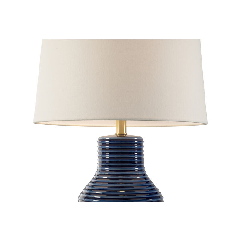 Wildwood Lydia Bold Blue Glaze Table Lamp