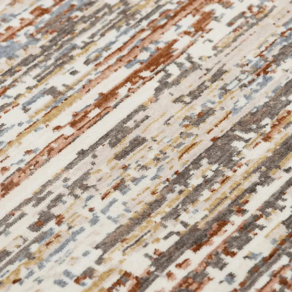 LOOMLAN Buol Abstract Rust Large Area Rugs