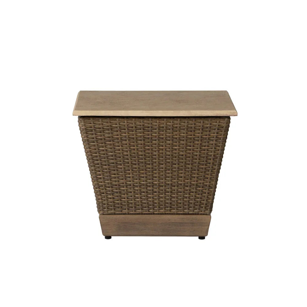 Charisma Aluminum Square Outdoor End Table