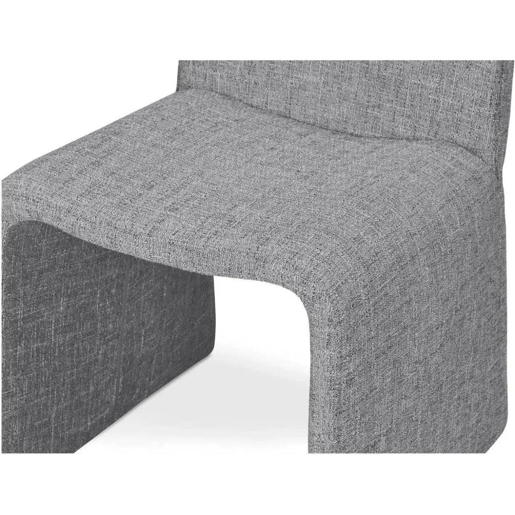Ella Performance Fabric Armless Dining Chair - LOOMLAN - Moe's Home - Dining Chairs
