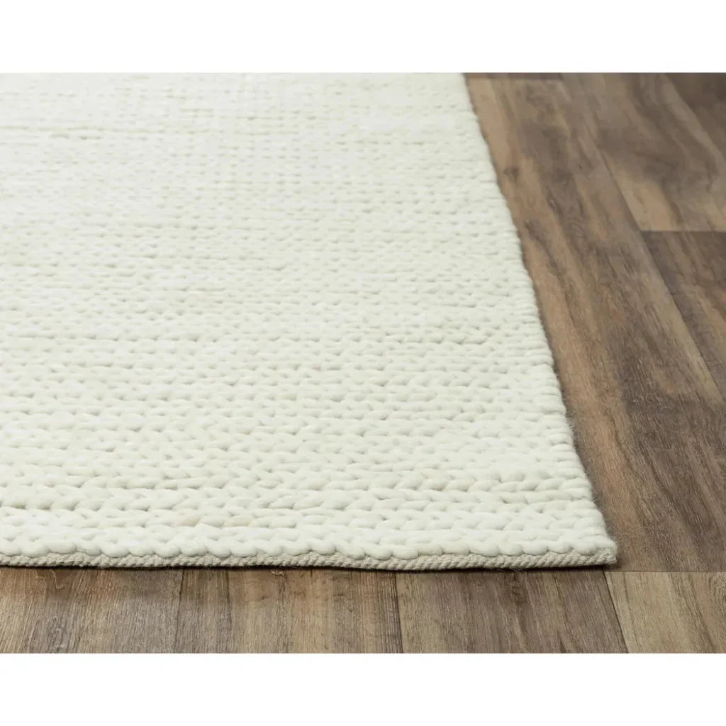 Byas Solid Beige Living Room Rug - LOOMLAN - LOOMLAN - Area Rugs